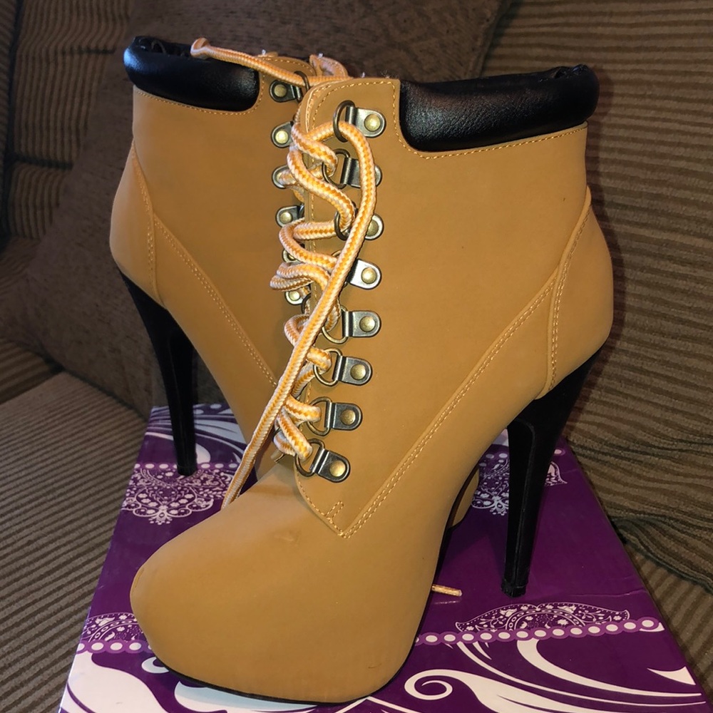 Work boot heels